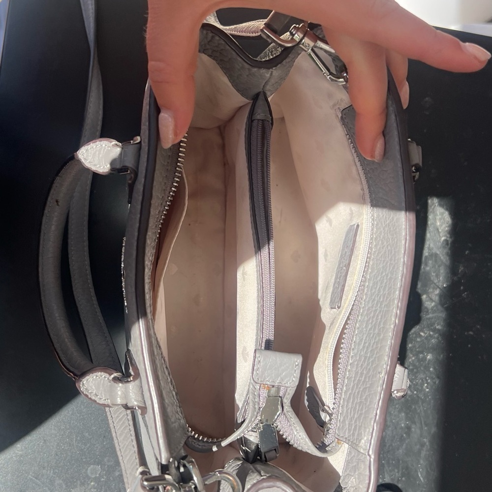 Kate Spade Gray purse - Picture 4 of 5